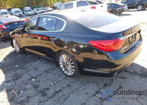 2015 Kia K900 Luxury from USA, damaged, VIN KNALW4D46F6021633